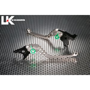 ユーカナヤ U-KANAYA U-KANAYA HO004-014-0106 レバーセット STD/ロング TI/BL CB1000R(SC60)/CBR1000RR(SC57)04-07