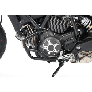 ヘプコアンドベッカー Hepco&Becker ヘプコアンドベッカー 5017530 00 01 エンジンガード ブラック SCRAMBLER800 15-18