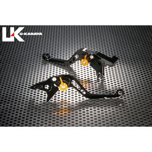 ユーカナヤ U-KANAYA U-KANAYA SU020-059-0201 レバーセット STD/ショート BK/GD GSX-R750 11-/GSX-R600 11-