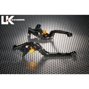 ユーカナヤ U-KANAYA U-KANAYA KA033-031-0701 レバーセット Rタイプ BK/OR ZZR1400/1400GTR