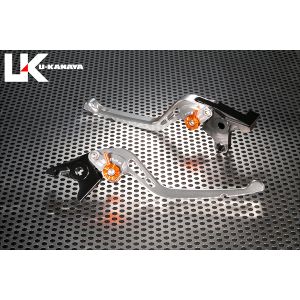 ユーカナヤ U-KANAYA U-KANAYA YA040-082-0503 レバーセット GPタイプ/ロング SV/BK YZF-R25/R3