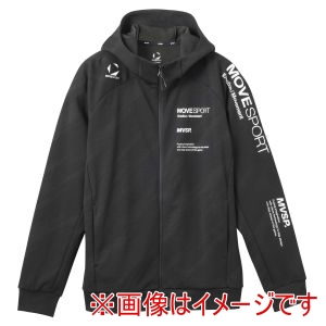 デサント DESCENTE デサント ST5SJG10M SUNSCREEN 総柄グラフィック ジャージフーディー ブラック L