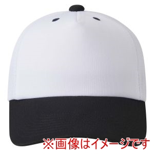 デサント DESCENTE デサント DB5SCP02M フロントパネルキャップ ホワイトxブラック S