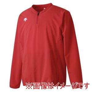 デサント DESCENTE デサント DB5SJK42M 長袖 ストレッチジャケット レッド 2XO