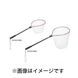 プロックス PROX プロックス PX70419CRK ラバーランディングネット 19型 赤 ネットクリア