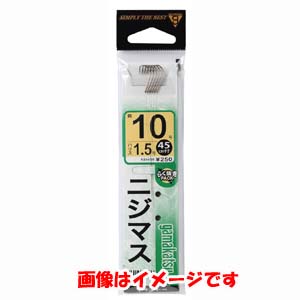 がまかつ Gamakatsu がまかつ 糸付 ニジマス 茶 13号 ハリス 3 11-033