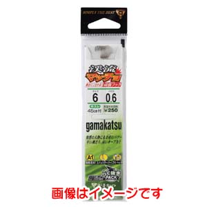 がまかつ Gamakatsu がまかつ 糸付 A1 渓流マッチョ 茶 5号 ハリス 0.4 11-666