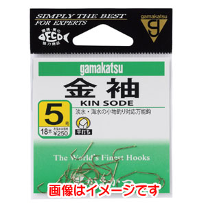 がまかつ Gamakatsu がまかつ 袖 金 5号 12-010