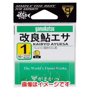 がまかつ Gamakatsu がまかつ 改良鮎エサ 白 3号 12-098