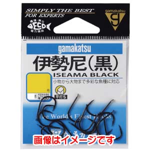 がまかつ Gamakatsu がまかつ 伊勢尼 黒 11号 12-206