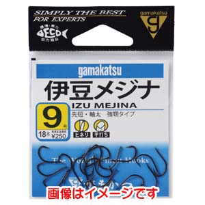 がまかつ Gamakatsu がまかつ 伊豆メジナ 黒 5号 12-212