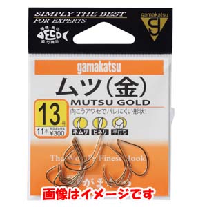 がまかつ Gamakatsu がまかつ ムツ 金 10号 12-320