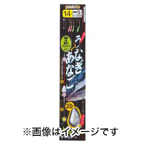 がまかつ Gamakatsu がまかつ うなぎ あなご仕掛 夜光仕様 12-4 UN-603