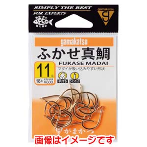 がまかつ Gamakatsu がまかつ ふかせマダイ 金 10号 66-702