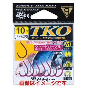 がまかつ Gamakatsu がまかつ A1 TKO ウィードパープル 3号 67-594