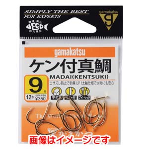 がまかつ gamakatsu がまかつ ケン付真鯛 金 10号 67904