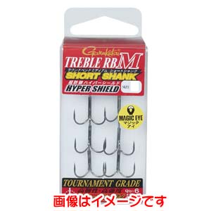 がまかつ Gamakatsu がまかつ トレブル RB-M ショートシャンク 6号 ハイパーシールド 68266