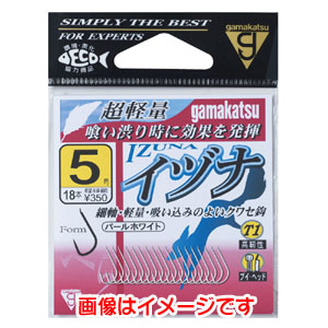 がまかつ Gamakatsu がまかつ T1 イヅナ パールホワイト 4号