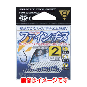 がまかつ Gamakatsu がまかつ ファインチヌ パールホワイト 2号 68-485