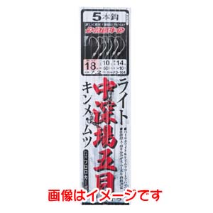 がまかつ Gamakatsu がまかつ ライト中深場五目仕掛 5本 16号 ハリス 7 FD-164