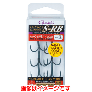 がまかつ Gamakatsu がまかつ トレブル S-RB ナノスムースコート 5号 68-693