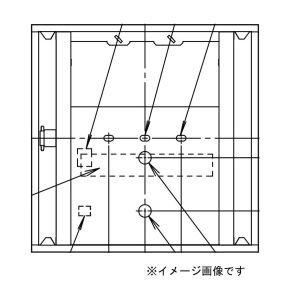 パナソニック Panasonic パナソニック NNFK35012 LEDスクエア□450PiPit埋込本体