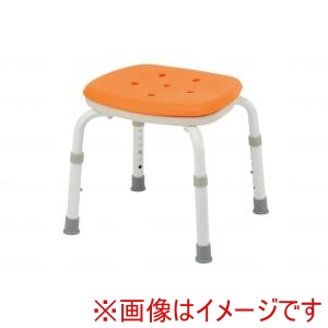 パナソニック エイジフリー パナソニック エイジフリー シャワーチェア ユクリア コンパクトスツール N オレンジ PN-L41021D 受注生産