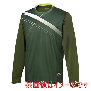 ゴーセン GOSEN ゴーセン T2536 プラクティスロングTシャツ カーキ L