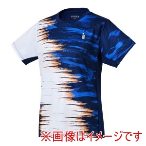 ゴーセン GOSEN ゴーセン T2511 レディース ゲームシャツ ネイビー M