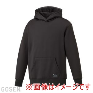 ゴーセン GOSEN ゴーセン W2542 裏起毛ストレッチパーカー ブラック M
