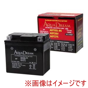 AQUA DREAM AQUA DREAM AD-ADTX5L6V7S バイク用バッテリー PLATINUM Motorcycle Battery メーカー直送 代引不可 北海道沖縄離島不可