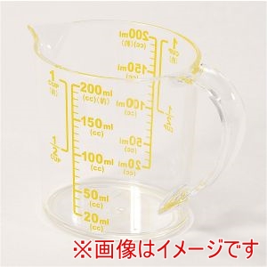 パール金属 Pearl パール金属 デリッシュキッチン 大きい目盛の 耐熱 計量カップ 200ml CC-1847