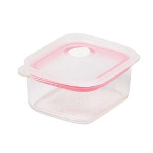 パール金属 Pearl パール金属 Easy Clean 浅型密閉保存容器 S ピンク HB-2621