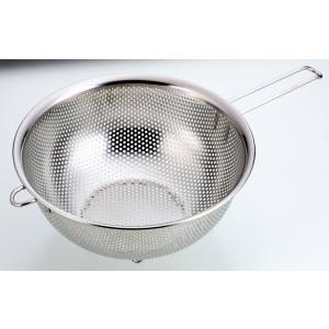 パール金属 パール金属 アットアクア ステンレス製 パンチストレーナー 21cm 足付 HB-4121