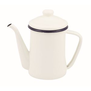 パール金属 パール金属 ジャストサイズ ホーローコーヒーポット600ml ホワイト HB-4415