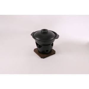 パール金属 パール金属 和ごころ懐石 陶器製寄せ鍋 コンロ付セット HB-5219