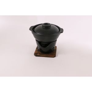 パール金属 パール金属 和ごころ懐石 陶器製いろり鍋 コンロ付セット HB-5220