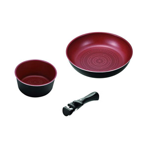 パール金属 パール金属 クックサイン ダイヤモンドコート IH対応 クックウェア3点セットB HB-5620