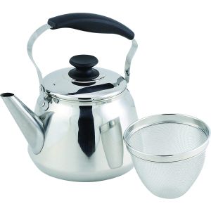 パール金属 パール金属 フレッティIII ステンレス製 広口ケットル 3.0L 茶こしアミ付 HB-5646