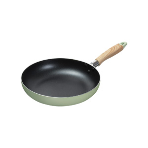 パール金属 パール金属 ナチュラルクックピュア ふっ素加工 IH対応 フライパン 26cm グリーン HB-6668