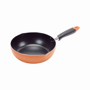 パール金属 パール金属 ふっ素加工IH対応 目盛付料理フライパン 24cm オレンジ HC-0398