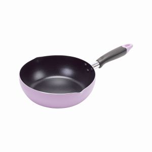 パール金属 パール金属 ふっ素加工IH対応 目盛付料理フライパン 24cm ラベンダー HC-0399