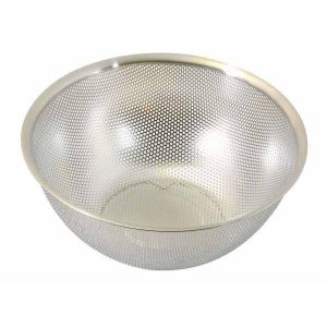 パール金属 パール金属 ベーシスライン ステンレス パンチング ザル 24cm HC-0428