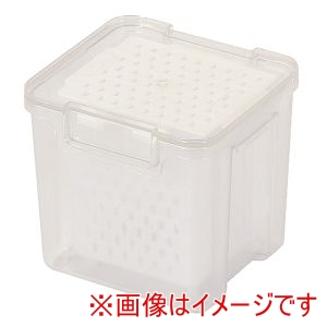 パール金属 Pearl パール金属 フレッシュスタック ザル付き コンテナ 500ml HC-0994