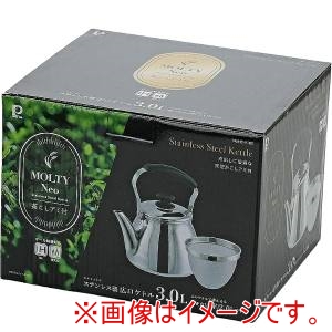 パール金属 パール金属 HC1165 モルティネオ ステンレス製広口ケトル3.0L 茶こし付