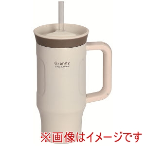 パール金属 Pearl パール金属 グランディ 2WAY タンブラー 600 アイボリー HC-1285