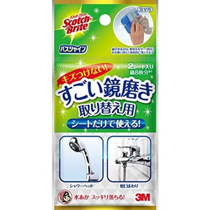 スリーエム 3M スリーエム 3M MC-02R スコッチ ブライト バスシャイン すごい鏡磨き 取り替え用