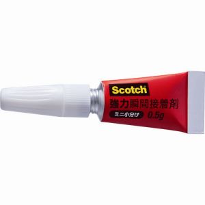 スリーエム 3M スリーエム 3M AMN-G3 スコッチ 強力瞬間接着剤 ミニ小分け 0.5gx3