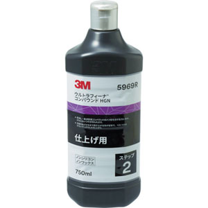 スリーエム 3M スリーエム 3M 5969R ウルトラフィーナ コンパウンドHGN 仕上げ用 液状 750ml