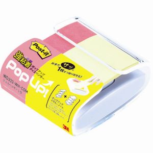 スリーエム 3M スリーエム 3M WD333-WH-COM ポスト イットR 強粘着ポップアップ ディスペンサー コンビ
